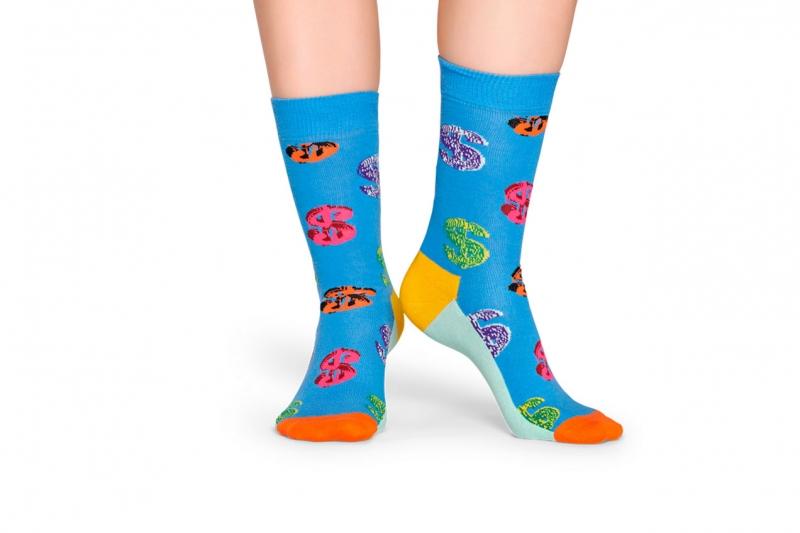 Calzini unisex Visita lo Store di Happy SocksHappy Socks Andy Warhol Dollar 